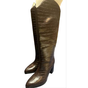 A New Day Cairo Boots with Memory Foam Insole Brown Size 11